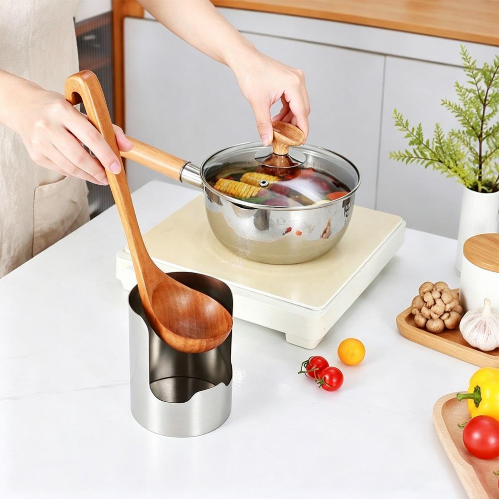 스테인리스 스틸 스푼 뚜껑 홀더 주방 조리대 공간 절약 - Food Storage Lidl 리뷰 및 가격