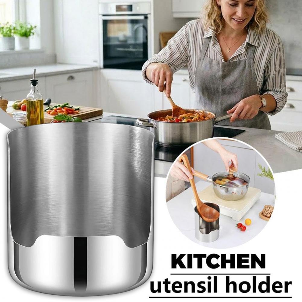 스테인리스 스틸 스푼 뚜껑 홀더 주방 조리대 공간 절약 - Food Storage Lidl 리뷰 및 가격