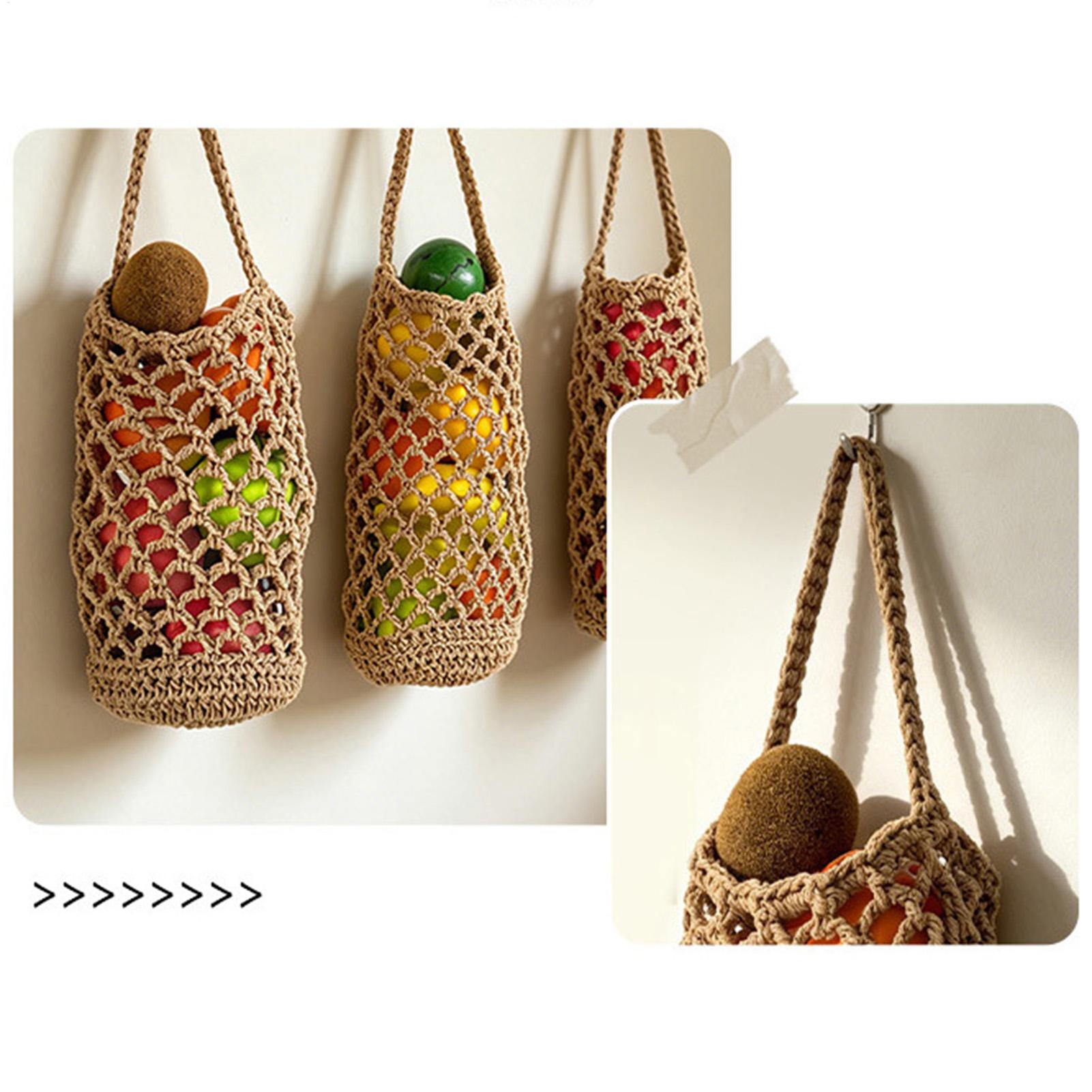 보헤미안 스타일 수공예 야채 보관 가방 재사용 가능한  - Produce Bag Reusable Mesh 리뷰 및 가격