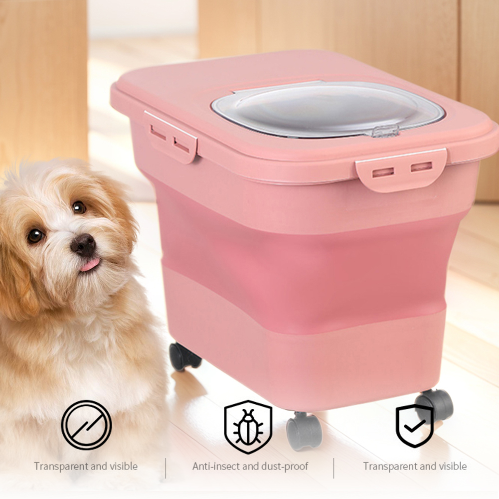 접이식 건식 고양이 사료 상자 20-30LB 접이식 고 - Food Storage Pet 리뷰 및 가격