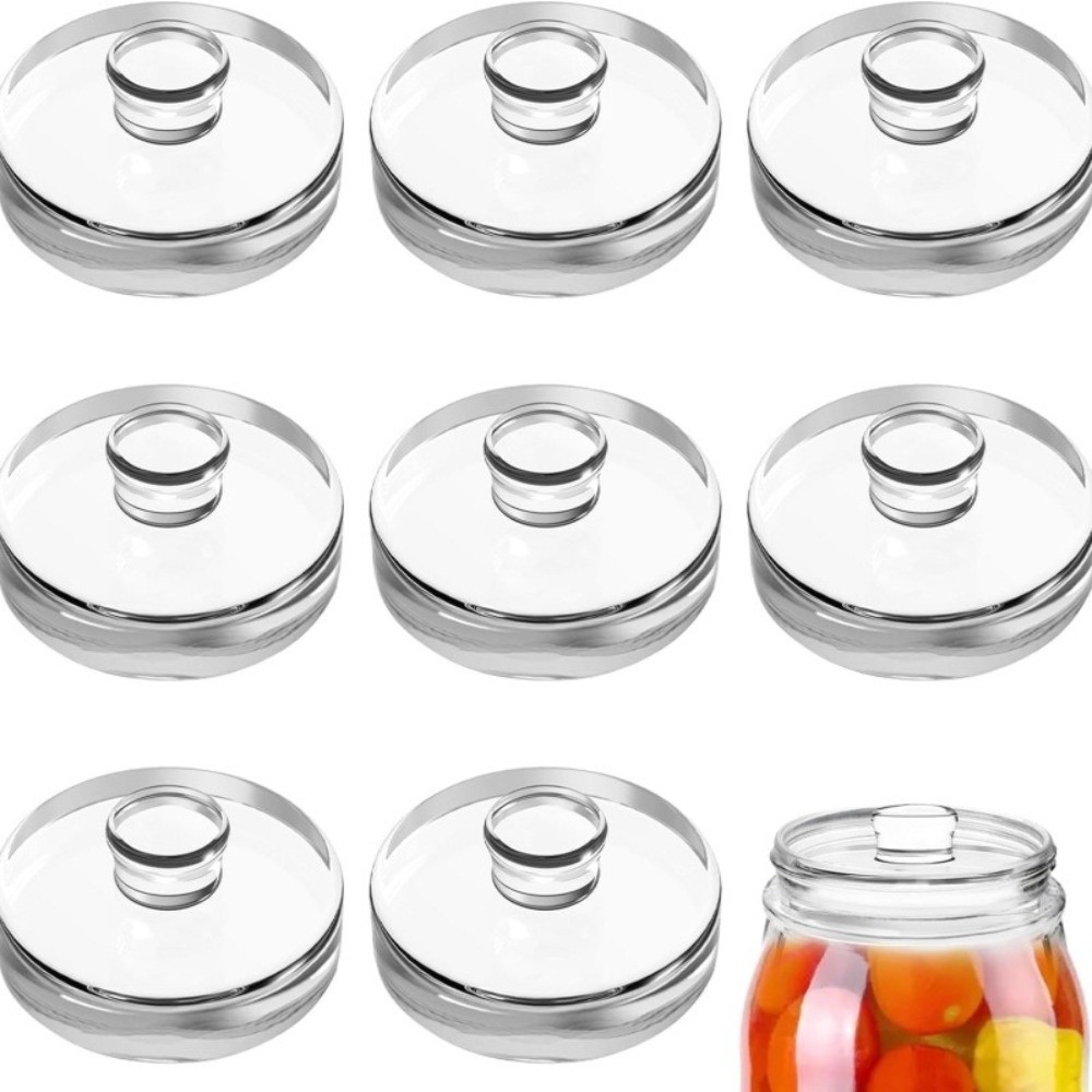 발효용 유리 무게추, 투명 밀폐형 넓은 입구 메이슨 자 - Mason Jar Wide Mouth 리뷰 및 가격