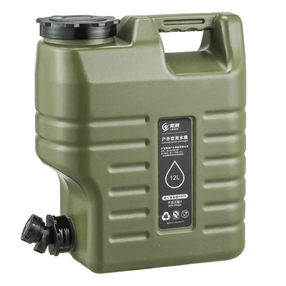 3.2갤런/12리터 캠핑용 물통 휴대용 BPA 프리 물 - Food Storage Emergency 리뷰 및 가격