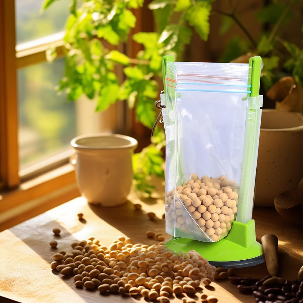 조정 가능 비 슬립 푸드 스토리지 백 홀더 신선한 키우 - Food Storage Plastic Bag 리뷰 및 가격